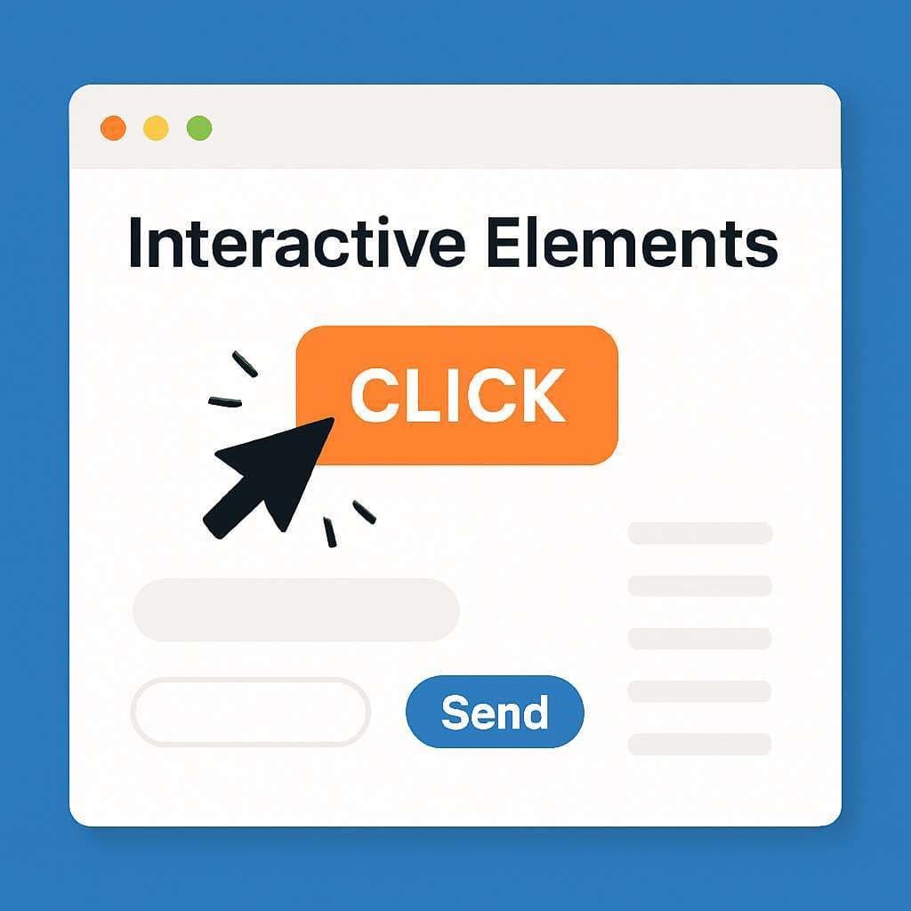 Interactive Elements